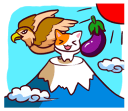 Meow mew world in Winter sticker #2981328