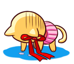 Meow mew world in Winter sticker #2981338