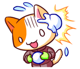 Meow mew world in Winter sticker #2981343