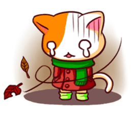 Meow mew world in Winter sticker #2981345