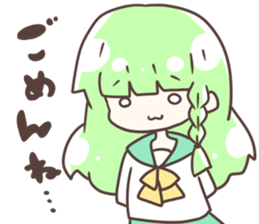 Girls' pleasant daily life sticker #2981601