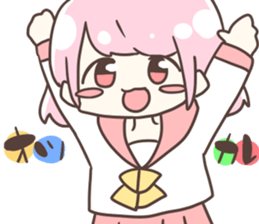 Girls' pleasant daily life sticker #2981608