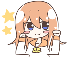 Girls' pleasant daily life sticker #2981611