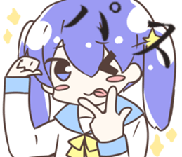 Girls' pleasant daily life sticker #2981621