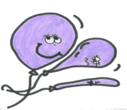 funny balloons sticker #2981686