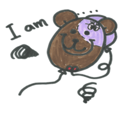 funny balloons sticker #2981695