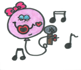 funny balloons sticker #2981697