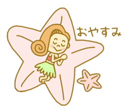 I love Hawaii ! Bride for stamp sticker #2981994