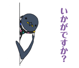 Gentleman Penguin Nietzsche sticker #2982384