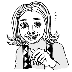 Monochrome of people