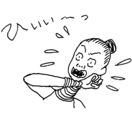 Monochrome of people sticker #2982406