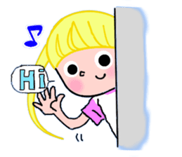 Daily life of girl. sticker #2982436
