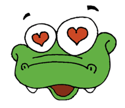 Oyob the Crocodile sticker #2982595