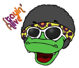 Oyob the Crocodile sticker #2982617