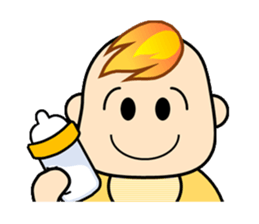 Baby of flame sticker #2983406