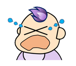 Baby of flame sticker #2983410