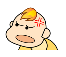 Baby of flame sticker #2983413