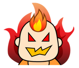 Baby of flame sticker #2983414