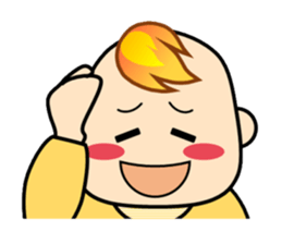 Baby of flame sticker #2983418