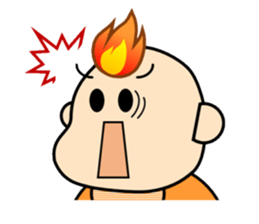 Baby of flame sticker #2983420