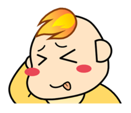 Baby of flame sticker #2983422