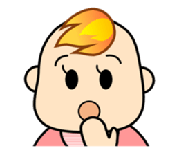 Baby of flame sticker #2983424