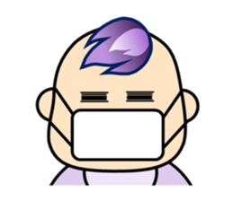 Baby of flame sticker #2983430