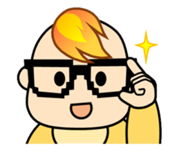 Baby of flame sticker #2983431