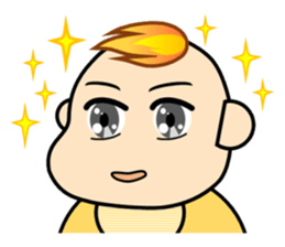 Baby of flame sticker #2983432