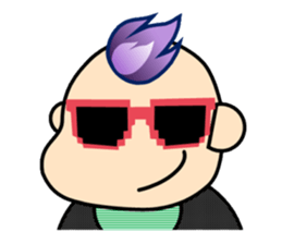 Baby of flame sticker #2983433