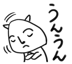 Is it a dog? Is it cat? SHIROTARO sticker #2983442