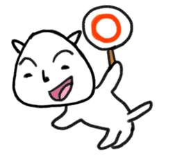 Is it a dog? Is it cat? SHIROTARO sticker #2983448