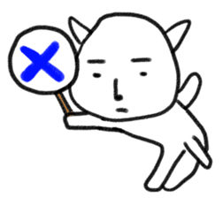 Is it a dog? Is it cat? SHIROTARO sticker #2983449