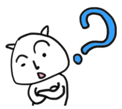 Is it a dog? Is it cat? SHIROTARO sticker #2983458