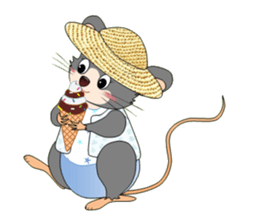 mouse of healing sticker #2984965