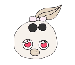 Mischa is a fashionable girl ! sticker #2984995