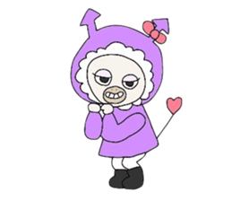 Mischa is a fashionable girl ! sticker #2984997