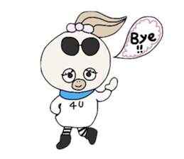 Mischa is a fashionable girl ! sticker #2984998