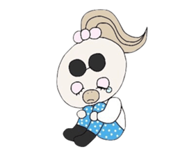 Mischa is a fashionable girl ! sticker #2984999