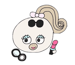 Mischa is a fashionable girl ! sticker #2985008