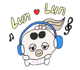 Mischa is a fashionable girl ! sticker #2985009