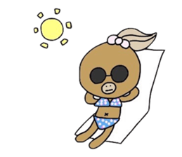 Mischa is a fashionable girl ! sticker #2985010