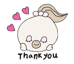 Mischa is a fashionable girl ! sticker #2985011