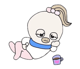 Mischa is a fashionable girl ! sticker #2985013