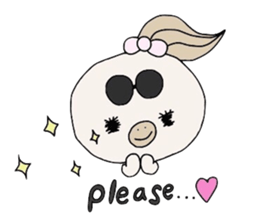 Mischa is a fashionable girl ! sticker #2985017