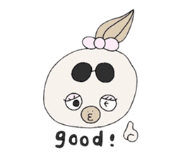 Mischa is a fashionable girl ! sticker #2985022