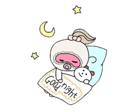 Mischa is a fashionable girl ! sticker #2985024