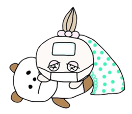 Mischa is a fashionable girl ! sticker #2985028