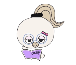 Mischa is a fashionable girl ! sticker #2985034