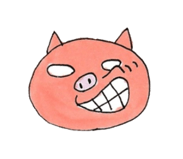 Interesting pig sticker #2985324